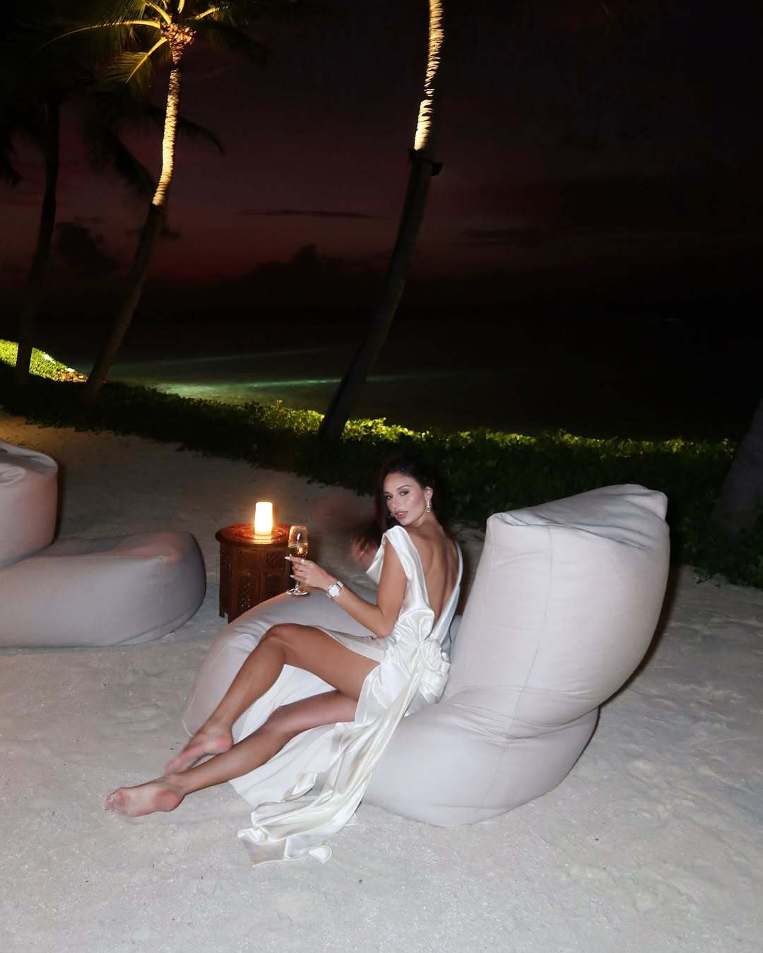 Elanora Satin Maxi Dress