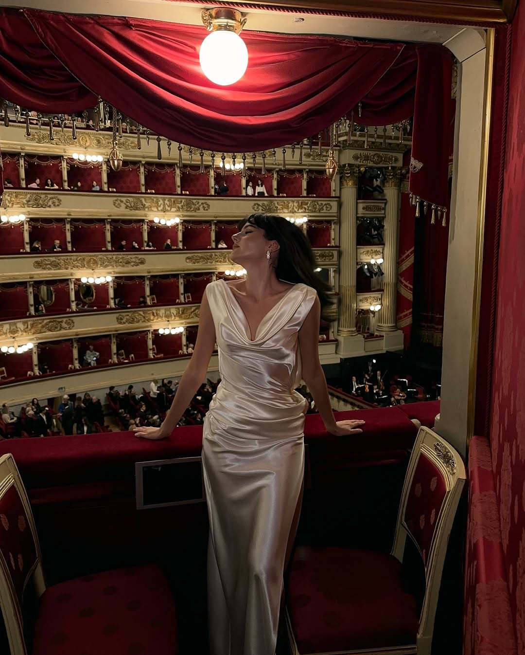 Elanora Satin Maxi Dress