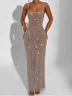 Marcelline Sequin Maxi Dress