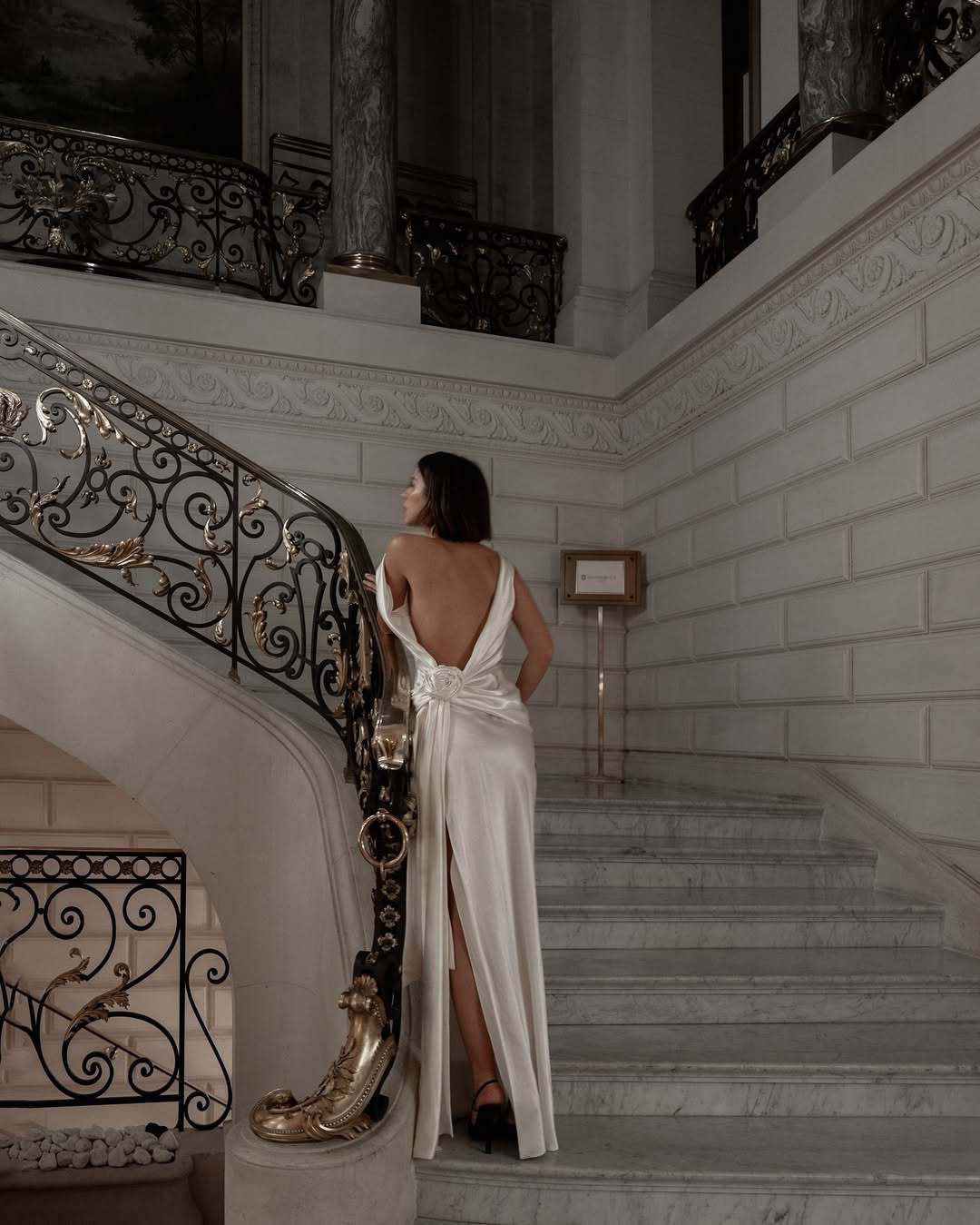 Elanora Satin Maxi Dress