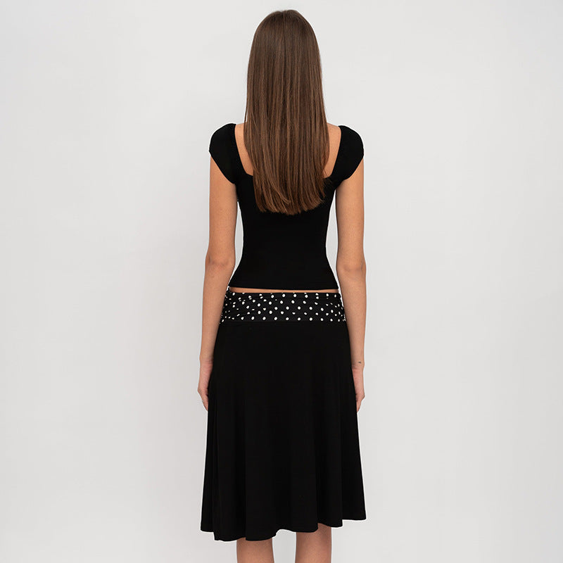 Sylvia Polka Dress Set