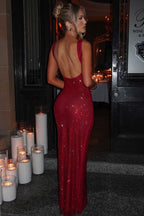 Marcelline Sequin Maxi Dress